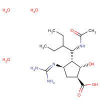 1041434-82-5 Peramivir trihydrate chemical structure