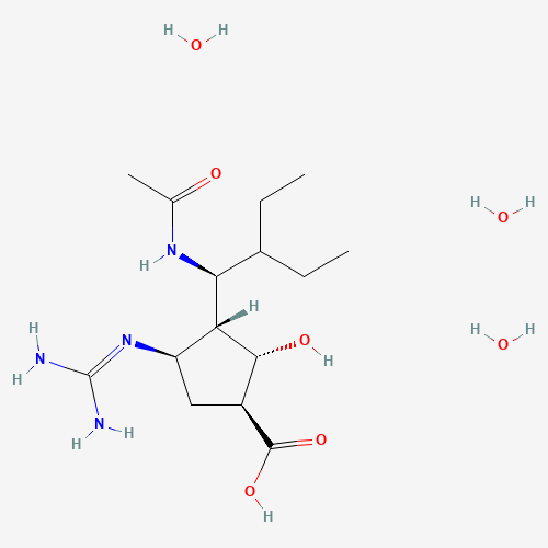 1041434-82-5 Peramivir trihydrate chemical structure