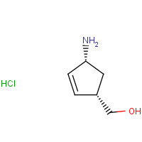 168960-19-8 (1S,4R)-(4-Aminocyclopent-2-enyl)methanol hydrochloride chemical structure