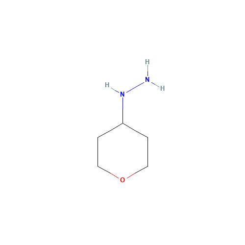 116312-69-7 (Tetrahydro-2H-pyran-4-yl)hydrazine chemical structure