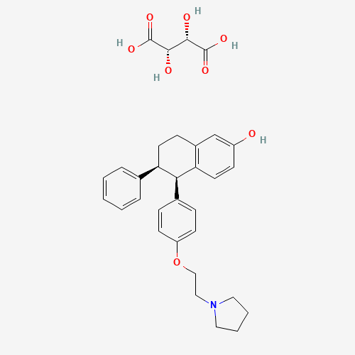 190791-29-8 LASOFOXIFENE HCL chemical structure