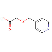 116882-98-5 (pyridin-4-ylmethoxy)acetic acid chemical structure