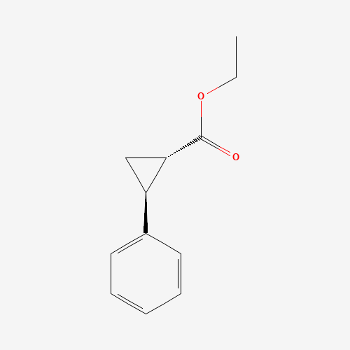 34702-96-0 Cyclopropanecarboxylic acid, 2-phenyl-,ethyl ester chemical structure
