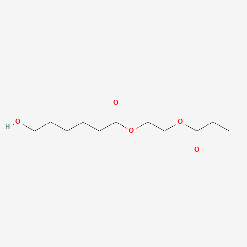 85099-10-1 2-[(2-Methyl-1-oxoallyl)oxy]ethyl 6-hydroxyhexanoate chemical structure