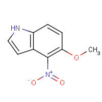 135531-92-9 5-methoxy-4-nitroindole chemical structure