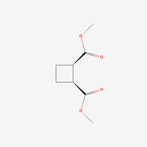 2607-03-6 1,2-Cyclobutanedicarboxylic acid, dimethyl ester chemical structure