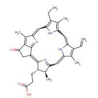 24533-72-0 Pyropheophorbide-a chemical structure