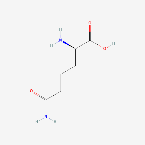 14258-23-2 (R)-2,6-DIAMINO-6-OXOHEXANOIC ACID chemical structure
