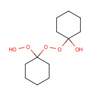 12262-58-7 1-(1-hydroperoxycyclohexyl)peroxycyclohexan-1-ol chemical structure