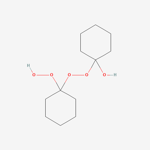 12262-58-7 1-(1-hydroperoxycyclohexyl)peroxycyclohexan-1-ol chemical structure