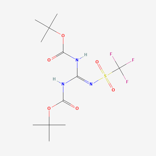 207857-15-6 1,3-Di-Boc-2-(trifluoromethylsulfonyl)guanidine chemical structure