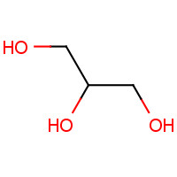 25618-55-7 propane-1,2,3-triol chemical structure