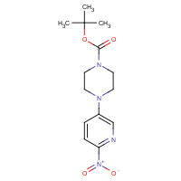 571189-16-7 Tert-butyl 4-(6-nitropyridin-3-yl)piperazine-1-carboxylate chemical structure