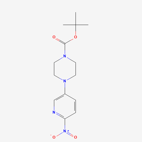 571189-16-7 Tert-butyl 4-(6-nitropyridin-3-yl)piperazine-1-carboxylate chemical structure
