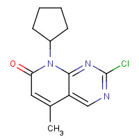 1013916-37-4 2-Chloro-8-cyclopentyl-5-methylpyrido[2,3-d]pyrimidin-7(8H)-one chemical structure