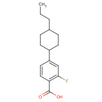 137504-87-1 2-fluoro-4-(4-propylcyclohexyl)benzoic acid chemical structure