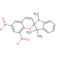 20200-64-0 1',3',3'-trimethyl-6,8-dinitrospiro[chromene-2,2'-indole] chemical structure