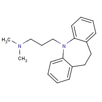 50-49-7 3-(5,6-dihydrobenzo[b][1]benzazepin-11-yl)-N,N-dimethylpropan-1-amine chemical structure