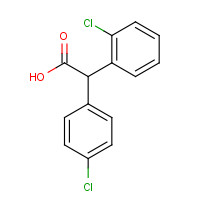 34113-46-7 2-(2-chlorophenyl)-2-(4-chlorophenyl)acetic acid chemical structure