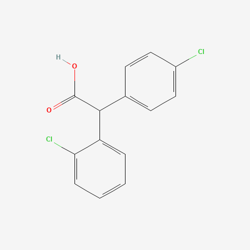 34113-46-7 2-(2-chlorophenyl)-2-(4-chlorophenyl)acetic acid chemical structure