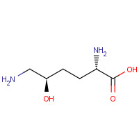 1190-94-9 (2S,5R)-2,6-diamino-5-hydroxyhexanoic acid chemical structure