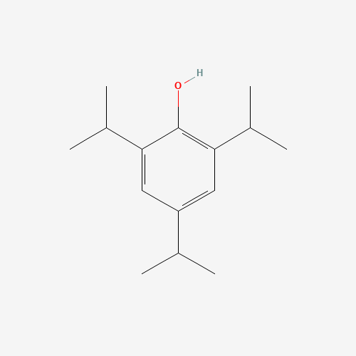 2934-07-8 2,4,6-tri(propan-2-yl)phenol chemical structure