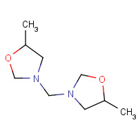 66204-44-2 5-methyl-3-[(5-methyl-1,3-oxazolidin-3-yl)methyl]-1,3-oxazolidine chemical structure