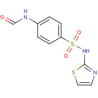 786-25-4 N-[4-(1,3-thiazol-2-ylsulfamoyl)phenyl]formamide chemical structure