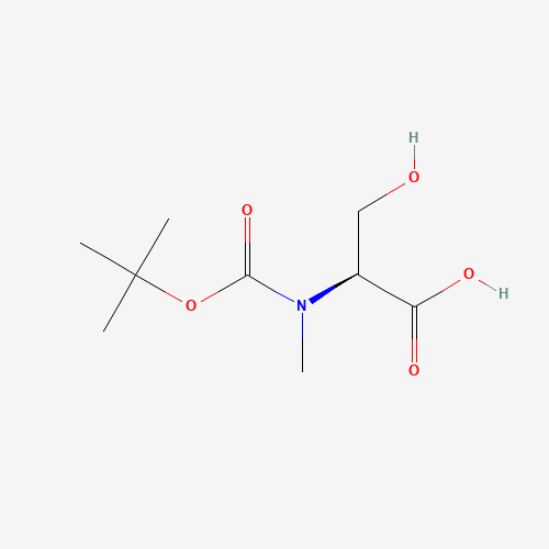 101772-29-6 Boc-N-methyl-L-serine chemical structure