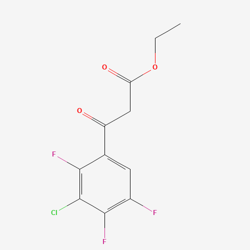 101987-86-4 Ethyl 3-(3-chloro-2,4,5-trifluorophenyl)-3-oxopropanoate chemical structure