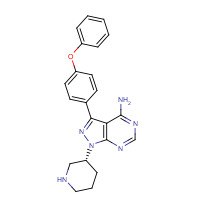 1022150-12-4 Btk inhibitor 1 R enantiomer chemical structure