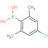 1027045-31-3 2,6-DIMETHYL-4-CHLOROPHENYLBORONIC ACID chemical structure