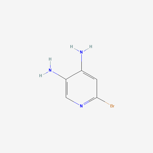 1033203-41-6 6-BROMOPYRIDINE-3,4-DIAMINE chemical structure
