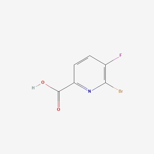 1052714-46-1 6-Bromo-5-fluoropicolinic acid chemical structure