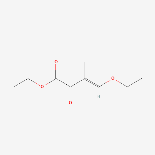 1071847-27-2 (E)-Ethyl 4-ethoxy-3-methyl-2-oxobut-3-enoate chemical structure