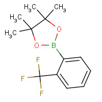 1073339-21-5 2-[2-(Trifluoromethyl)phenyl]-4,4,5,5-tetramethyl-1,3,2-dioxaborolane chemical structure