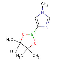 1083180-01-1 1-METHYL-4-(4,4,5,5-TETRAMETHYL-1,3,2-DIOXABOROLAN-2-YL)-1H-IMIDAZOLE chemical structure