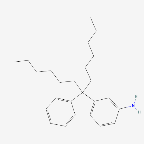 1132796-42-9 9,9-dihexyl-9H-fluoren-2-amine chemical structure