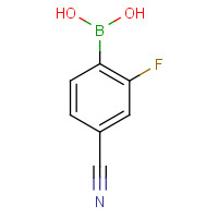 1150114-77-4 4-Cyano-2-fluorophenylboronic acid chemical structure
