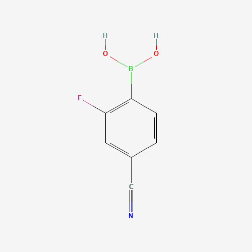 1150114-77-4 4-Cyano-2-fluorophenylboronic acid chemical structure