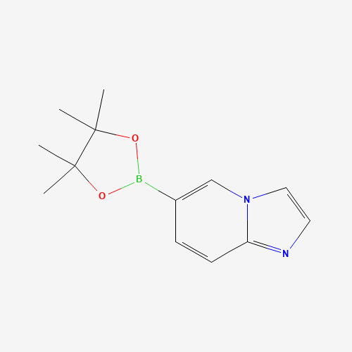 1204742-76-6 6-(4,4,5,5-TETRAMETHYL-1,3,2-DIOXABOROLAN-2-YL)IMIDAZO[1,2-A]PYRIDINE chemical structure