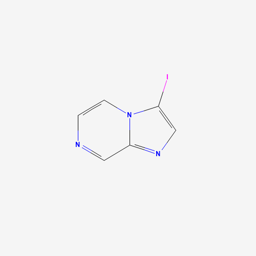 1233689-64-9 3-Iodoimidazo[1,2-a]pyrazine chemical structure