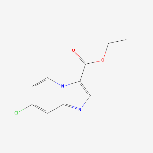 1296201-68-7 ETHYL 7-CHLOROIMIDAZO[1,2-A]PYRIDINE-3-CARBOXYLATE chemical structure