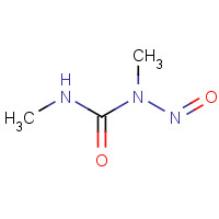 13256-32-1 Nitrosodimethylurea chemical structure