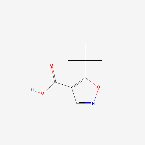 134541-06-3 5-tert-butylisoxazole-4-carboxylic acid chemical structure