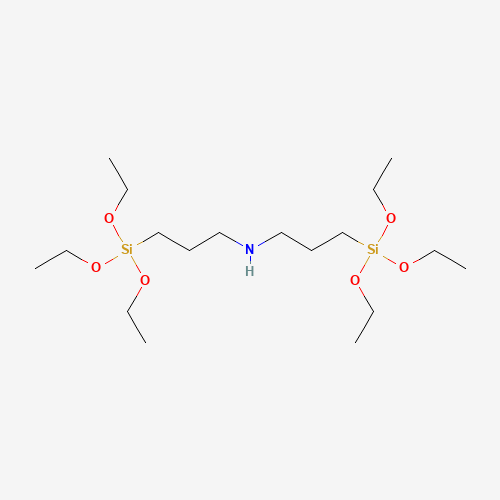 13497-18-2 Bis(3-(triethoxysilyl)propyl)amine chemical structure
