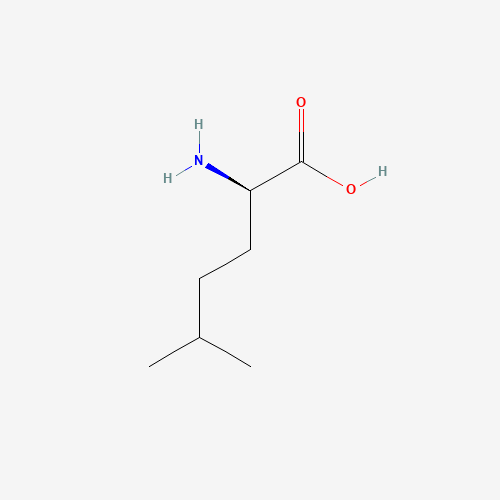 138751-02-7 (R)-2-amino-5-methylhexanoic acid chemical structure