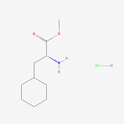 144644-00-8 (R)-Methyl 2-amino-3-cyclohexylpropanoate hydrochloride chemical structure