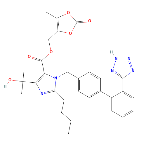 144689-78-1 Olmesartan chemical structure