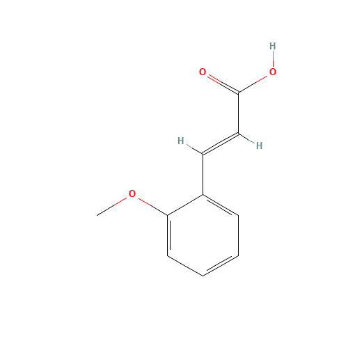 6099-03-2 2-Methoxycinnamic acid chemical structure